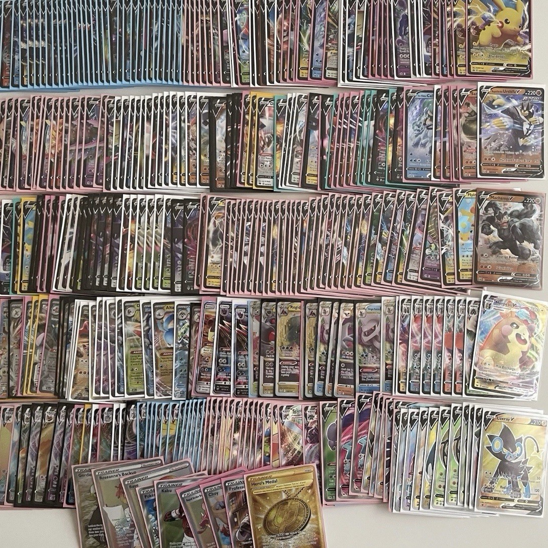 100x Pokémon EX/V Card Lot - Ultra Rare Holo - Mint / Near Mint Random Mix - TCG