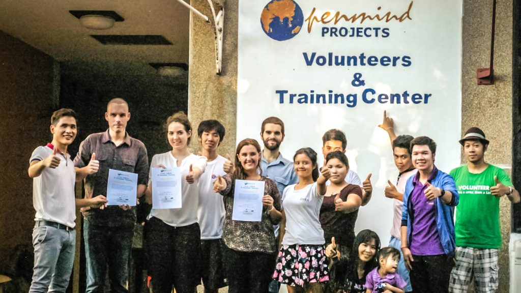 Volunteer at Openmind Projects training Center