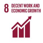 Goal #8 Promote Decent work and Economic Growth by creating decent jobs and encourage the growth of MSMEs and OMP trainees.